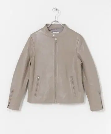 ITEMS URBAN RESEARCH 램 가죽 싱글 라이더 자켓