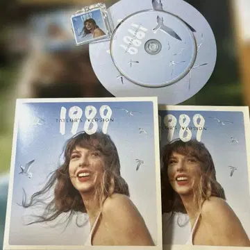 테일러 스위프트 7인치 사이즈 종이 재킷 1989