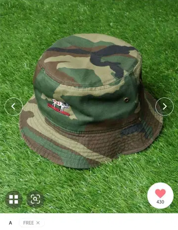 [엔드리스 써머] TES 카모플라쥬 버킷 햇 남성용 모자 60cm