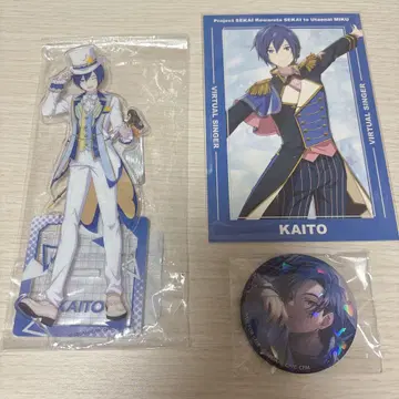 프로세카 KAITO 아크릴 스탠드 캔뱃지 극장판 엽서