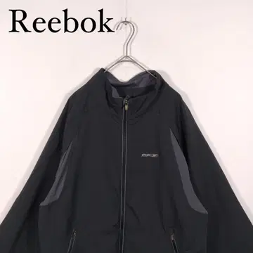 Reebok 다크 그레이 나일론 자켓 W 지퍼