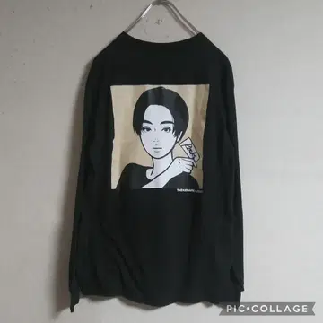 새상품급 Kyne 롱T ROCKS 블랙