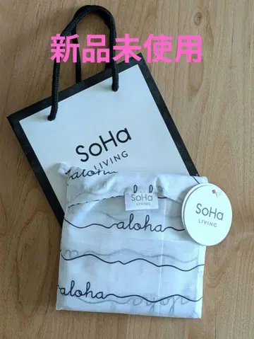 택 포함 SoHa Living 에코백