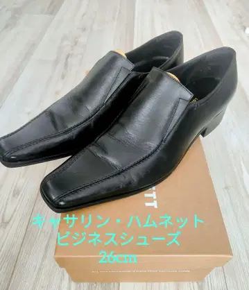 새상품급 캐서린 햄넷 비즈니스 슈즈 26cm