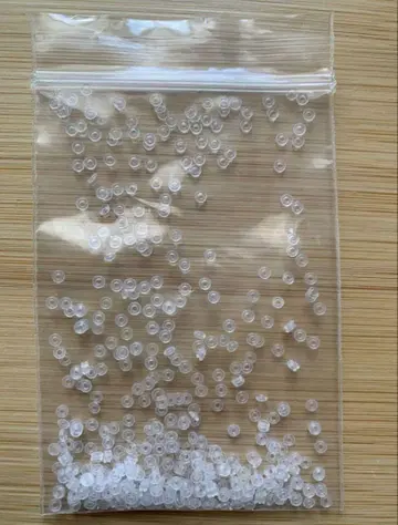 실리콘 쿠션 2mm 약 2000개 목걸이용 팔찌용 투명