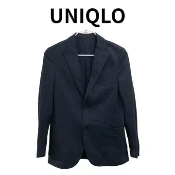 UNIQLO 유니클로 테일러드 자켓 네이비 계열 스트레치 소재