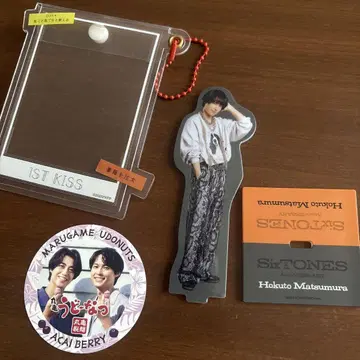 SixTONES 마츠무라 호쿠토 아크릴 스탠드 스티커 카드 케이스 세트