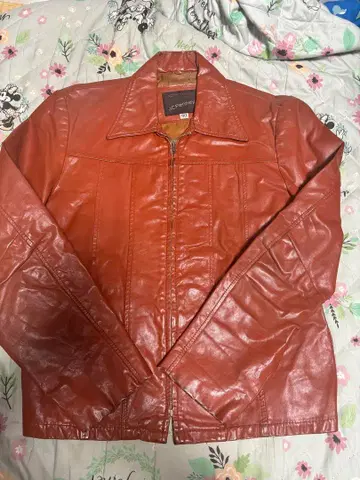 JC Penney 빈티지 가죽 싱글 라이더 40 70s