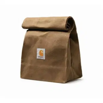 Carhartt 브라운 롤탑 토트백
