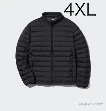 새상품급 4XL 블랙 유니클로 울트라 라이트 다운