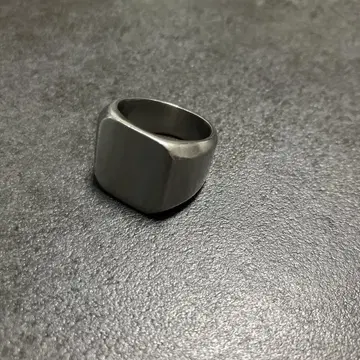 실버 스퀘어 반지 남성 액세서리 14호
