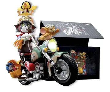 52TOYSTOMandJERRYRetro 오토바이 피규어