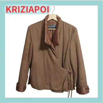 KRIZIAPOI 크리치아포이 자켓 충전솜 이탈리아 브라운 가벼운