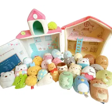 스미코구라시 테노리 봉제 인형 묶음 판매 하우스 학교 세트