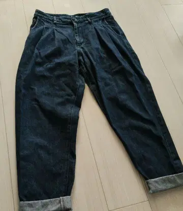 써니클라우드 턱 데님 헐렁한 데님 펠리시모