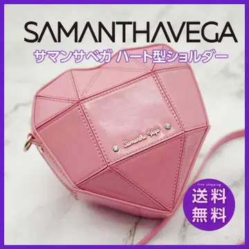 [ 세일 ] Samantha Vega 하트형 숄더 핑크