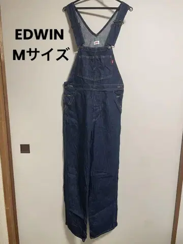 EDWIN 데님 살로펫 M 사이즈 다크 블루