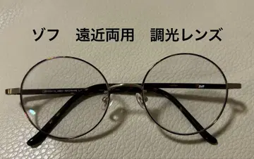 Zoff 라운드 안경 골드 블랙