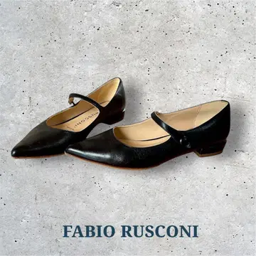 FABIO RUSCONI 포인트 멜리 제인 플랫슈즈 37