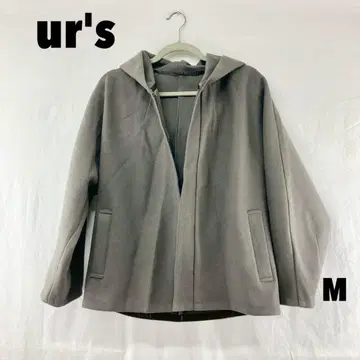 W0574T ur's 후드 부착 숏코트