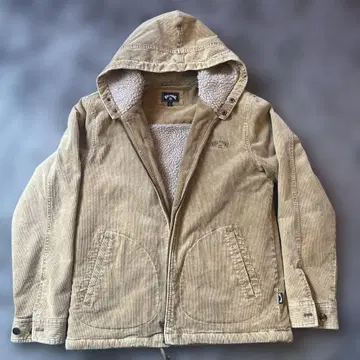 BILLABONG 플리스 라이닝 자켓 L 베이지