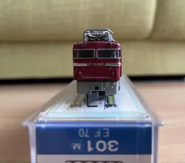 N게이지 KATO EF70 빨간색 전기 기관차