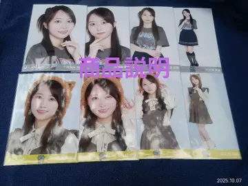 노기자카46 39th 언더 라이브 브로마이드 8종 컴프 야쿠보 미오