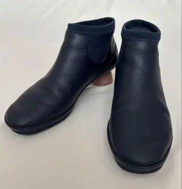 CAMPER 네이비 사이드 고어 부츠 24cm