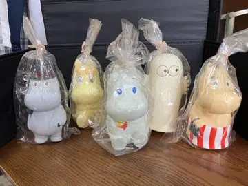 무민 피규어 5개 세트 '기후신'