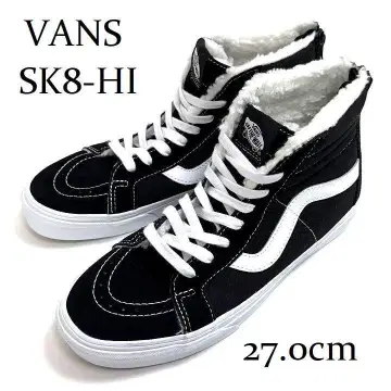 새상품 VANS SK8-HI 스케이트 하이 지퍼 라이닝 보아 27cm