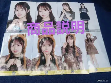 노기자카46 39th 언더 라이브 브로마이드 8종 컴프 사토 리카