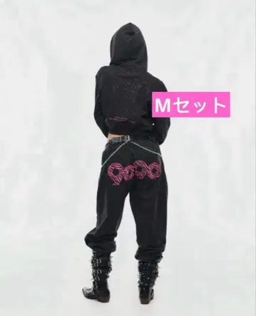 9090 girl glitter setup 9090girl sweat M