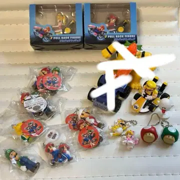 슈퍼 마리오 마스코트 피규어 키링 묶음 판매 크리스마스