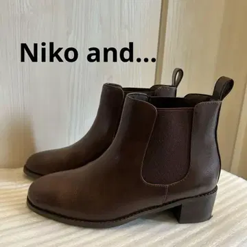 Niko and - 니코앤드 사이드 고어 부츠 S 사이즈 브라운