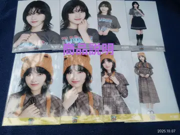 노기자카46 39th 언더 라이브 브로마이드 8종 컴프 하야시 루나