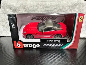 페라리 599 GTO 1/43 스케일 burago 브라 미니카