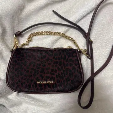 MICHAEL KORS 레오파드 무늬 숄더백
