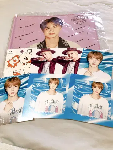 BTS 진 JIN MAGIC SHOP 플래그