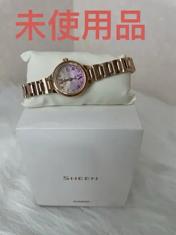 SHEEN 골드 쿼츠 손목시계