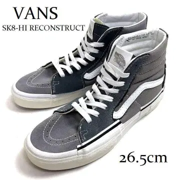 미사용품 VANS SK8-HI 스케이트 하이 리컨스트럭트 26.5cm