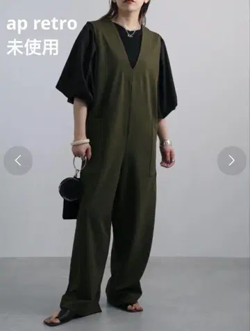 미사용 ap retro 분또 올인원 살로펫 카키 그린