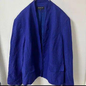JONES NEW YORK 노카라 자켓 실크 린넨 USA 구제 의류