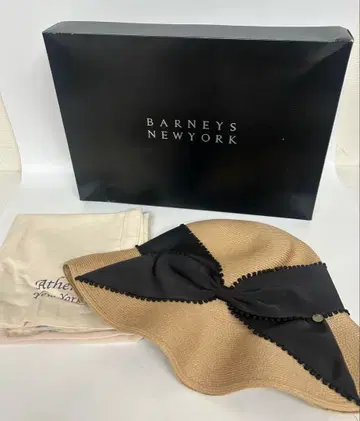 Athena New York 아테나 뉴욕 리본 밀짚모자