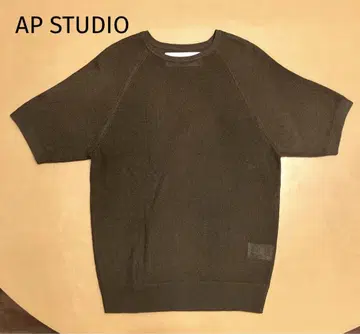 APSTUDIO 웰노드 밀크 파이버 보트넥 풀오버