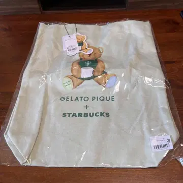 GELATO PIQUE + STARBUCKS 토트백