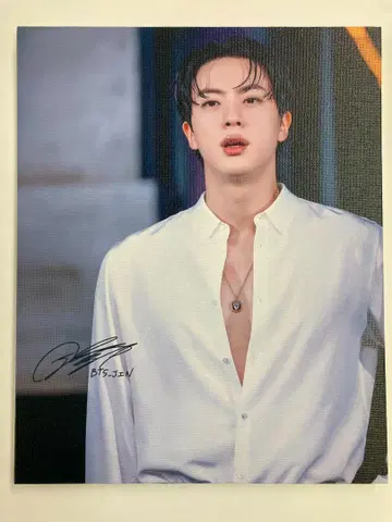 BTS 진 캔버스 패널