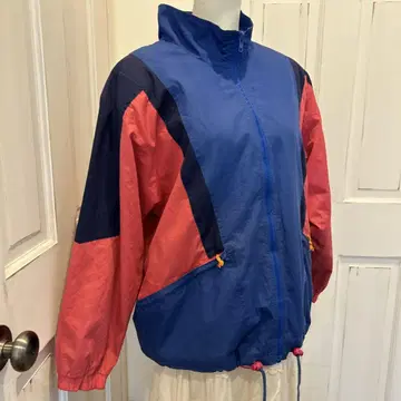 USA 빈티지 나일론 자켓 아우터 긴팔 구제 의류 드로스트