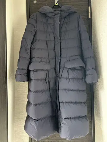 +J 울트라 라이트 다운 후디드 코트 NAVY XL