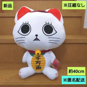 새상품 단단단 빅 사이즈 봉제 인형 터보바바 (마네키네코) 익명 배송