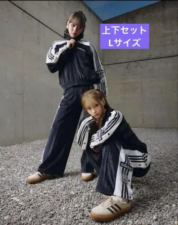 adidas W ADIBREAK VELOUR TT TP 블랙 L